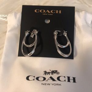 COPY - Coach silver earrings